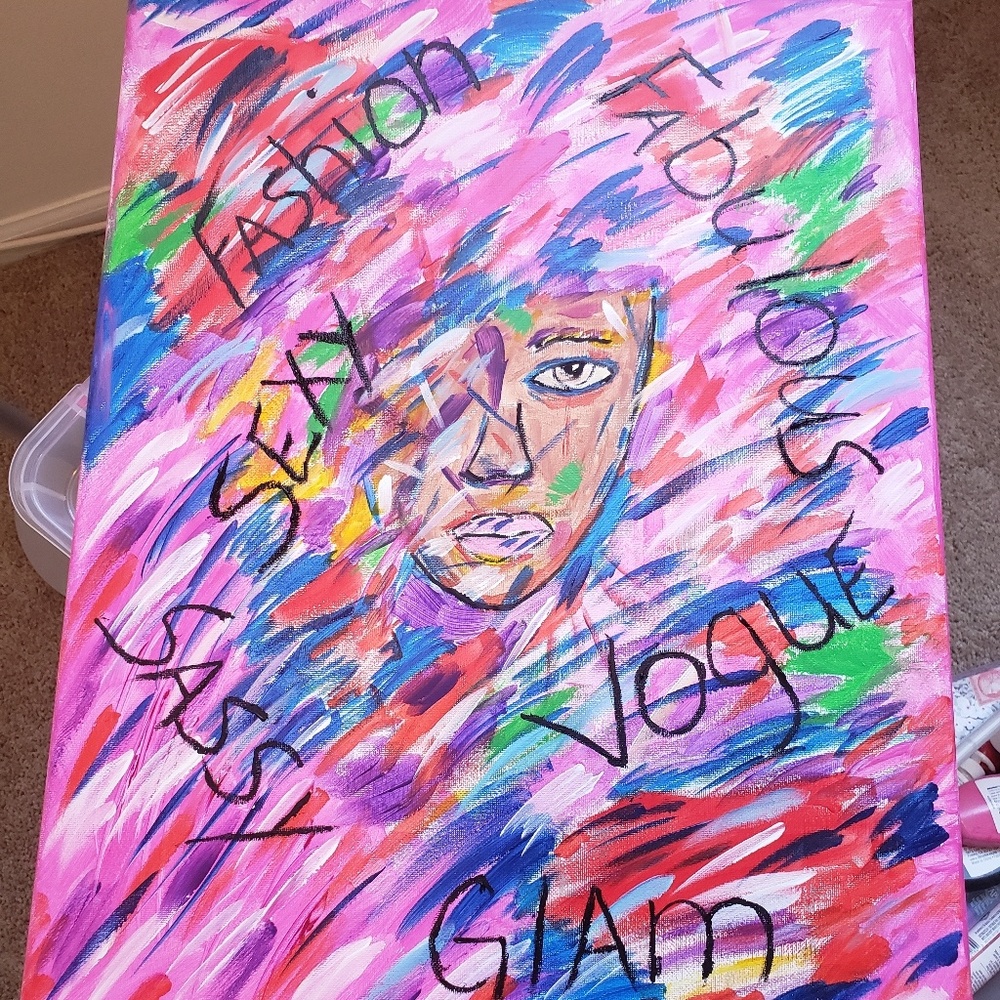 Canvas painting